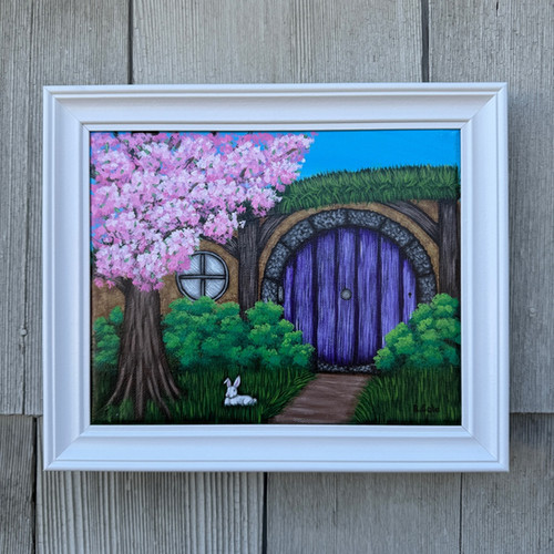 Springtime in the Shire Original Acrylic Painting | Art By