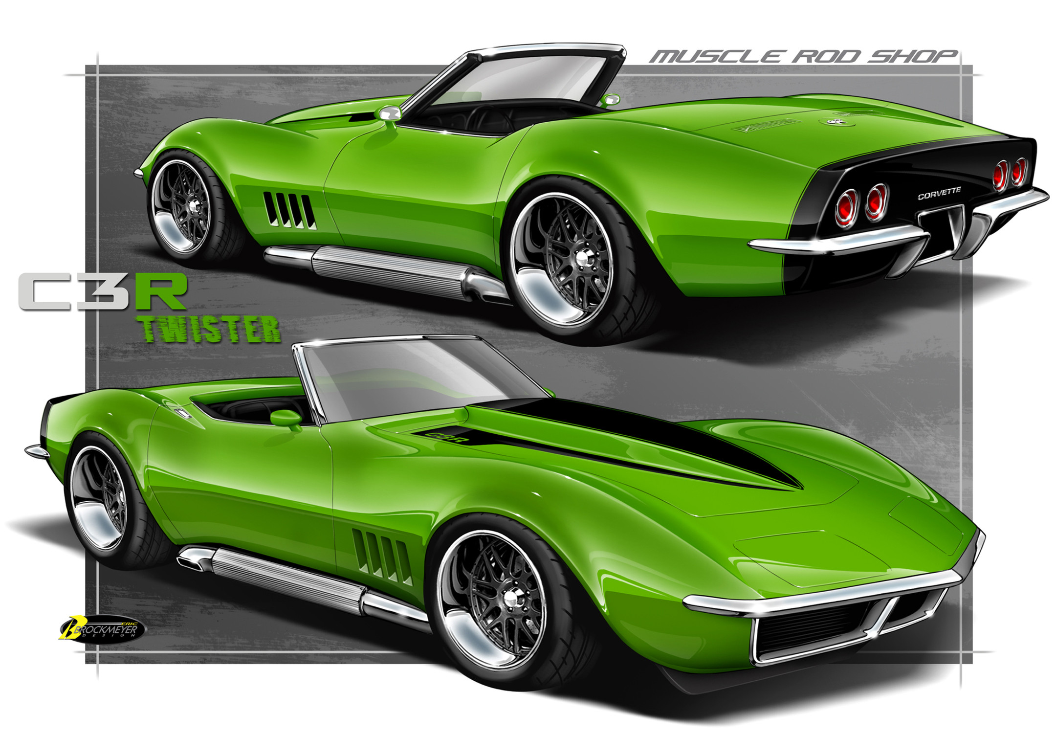 Muscle Rod Corvette "StingRod" 68-77