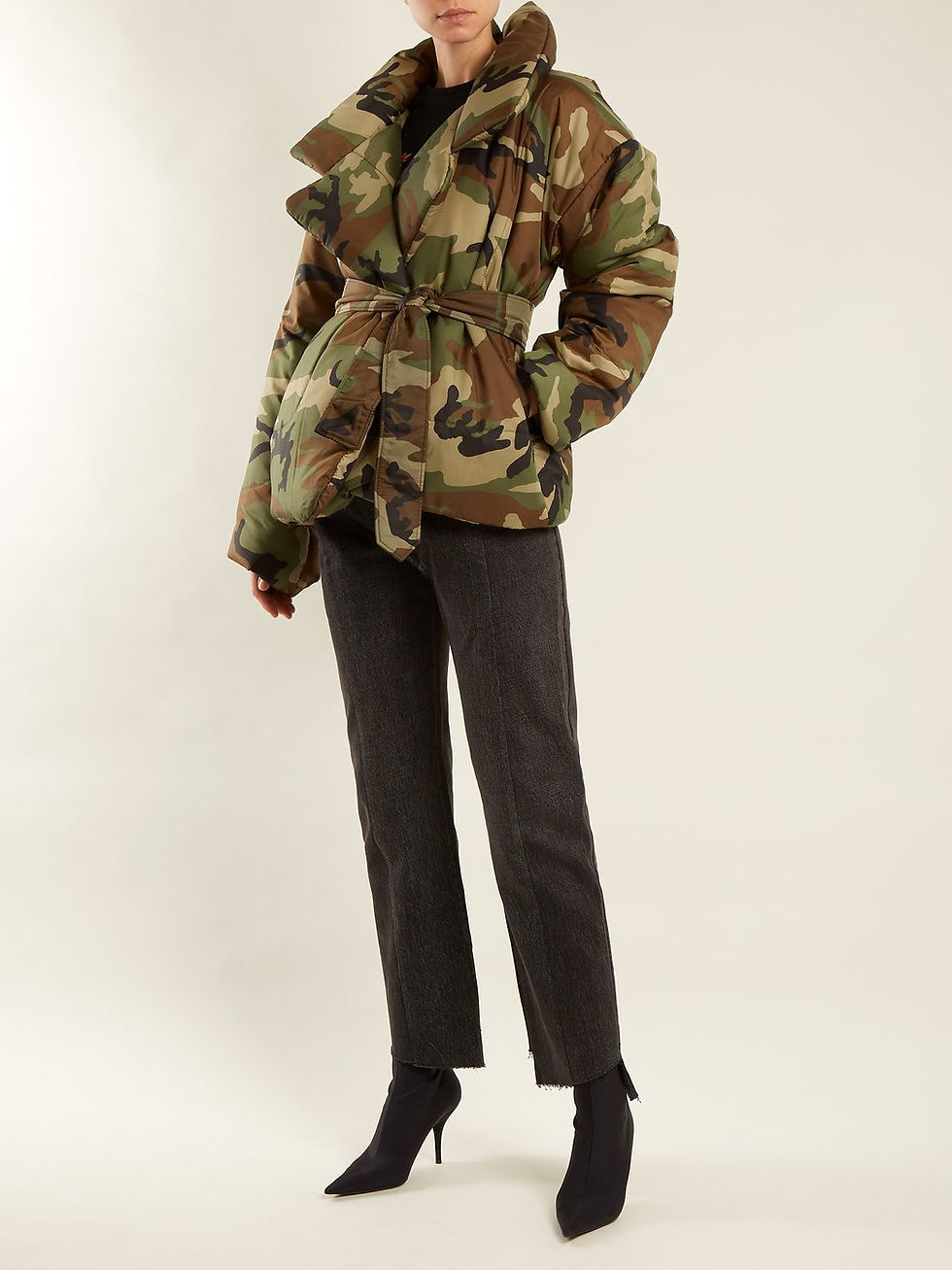 Norma Kamali Camouflage-print sleeping bag coat $789