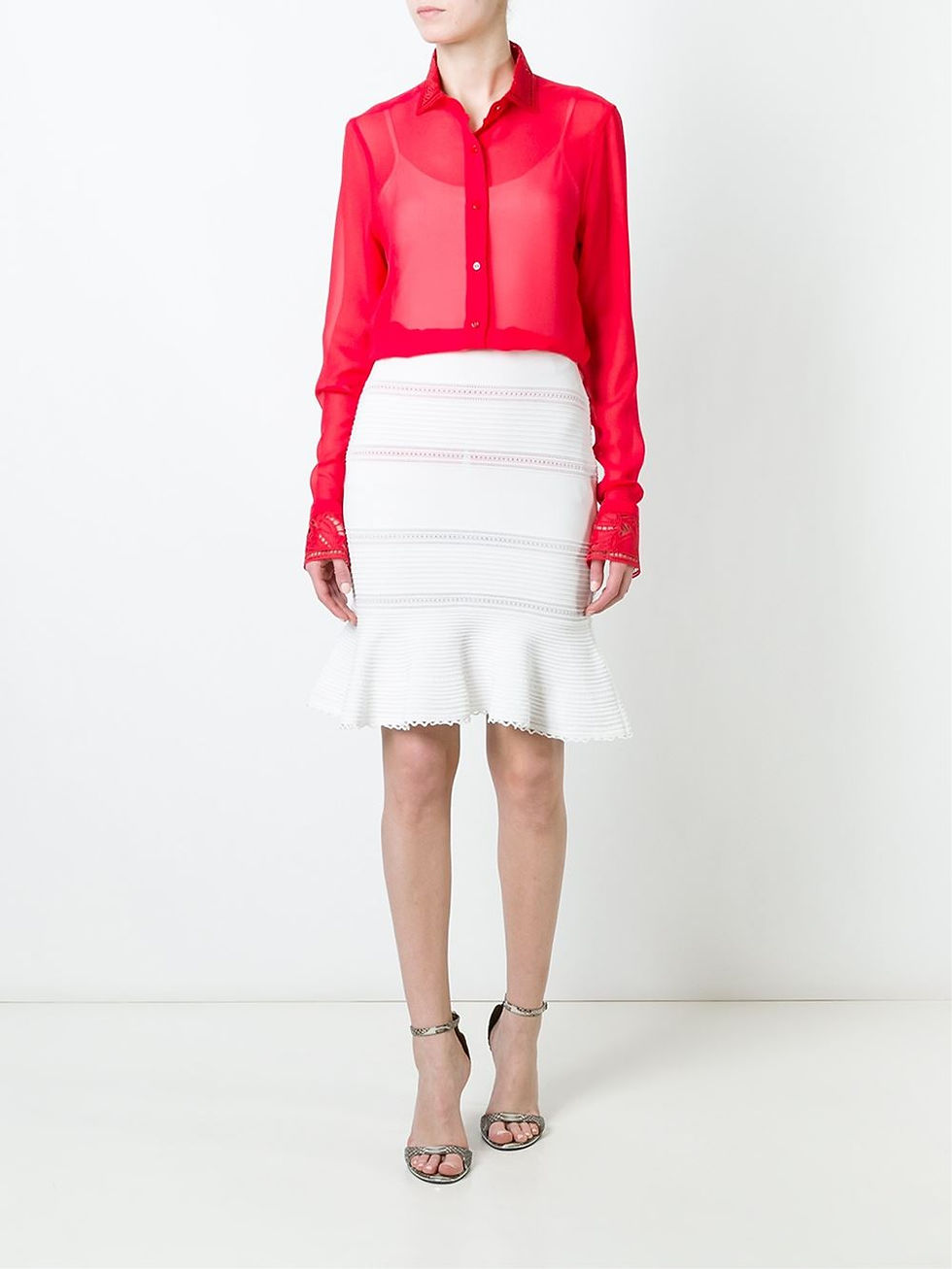 Ermanno Scervino sheer blouse $541.72