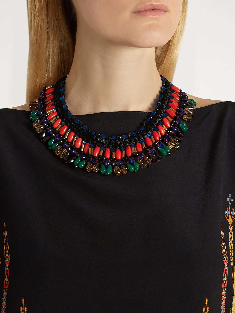Etro Bead-embellished choker $329