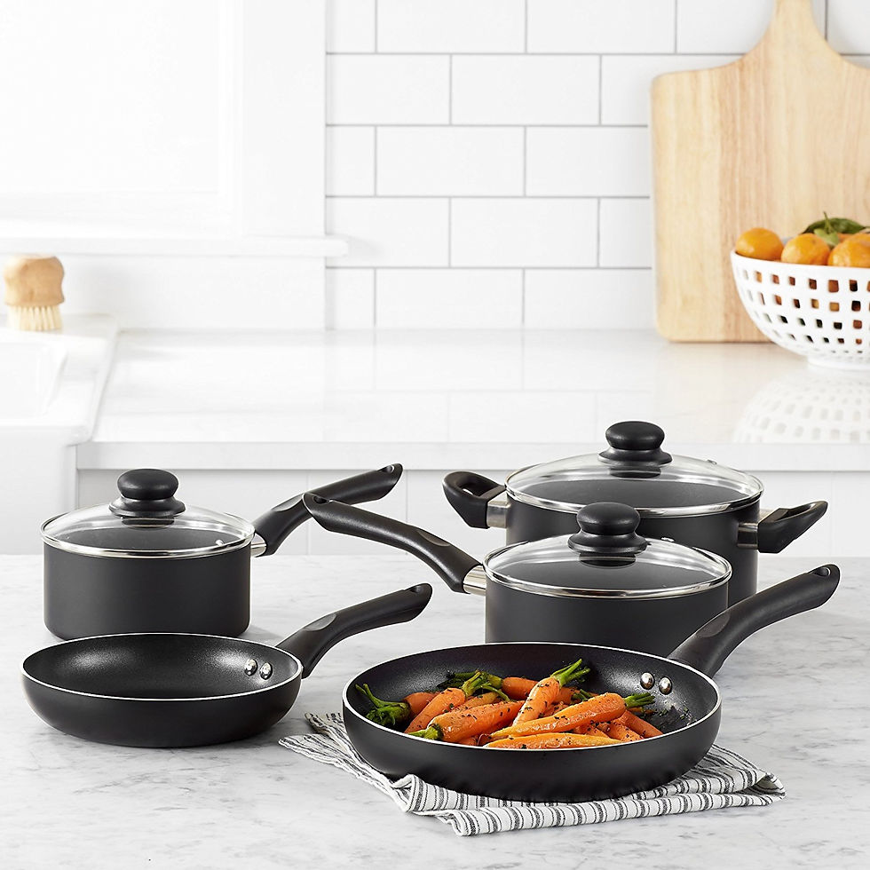 AmazonBasics 8-Piece Non-Stick Cookware Set $39.99