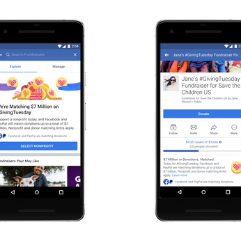 Facebook fundraisers have raised over $1 billion
