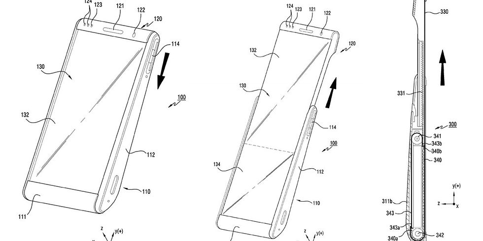Samsung patent shows rollable phone displays - Read More from The Verge