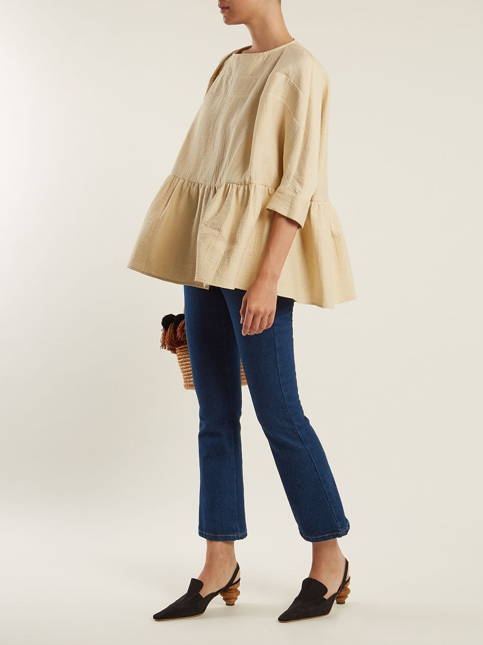 Rachel Comey Ivory Reunion cotton-blend top $391