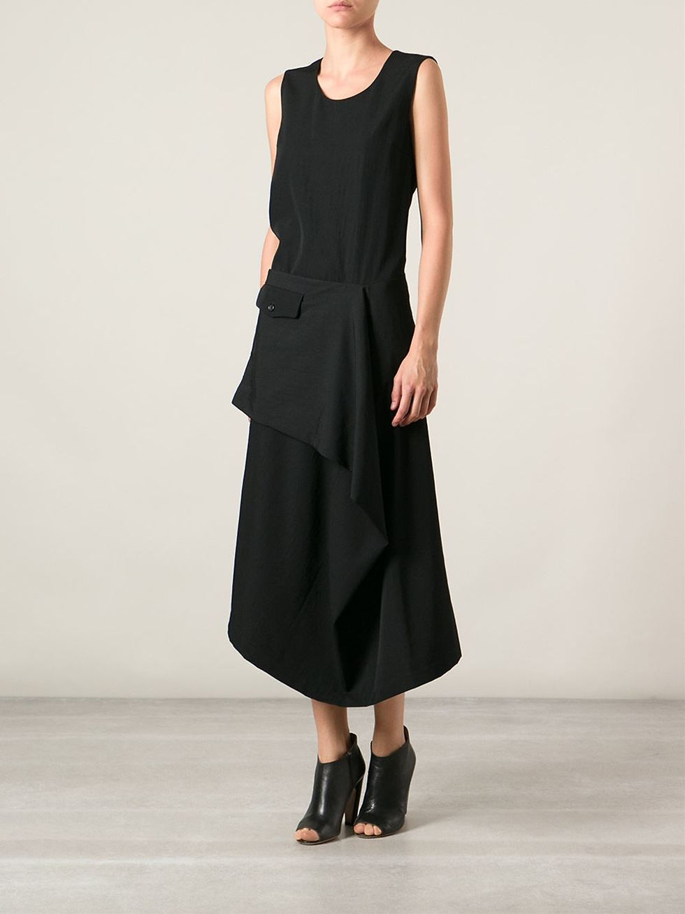 Comme Des Garcons Vintage sleeveless Apron dress $800.54