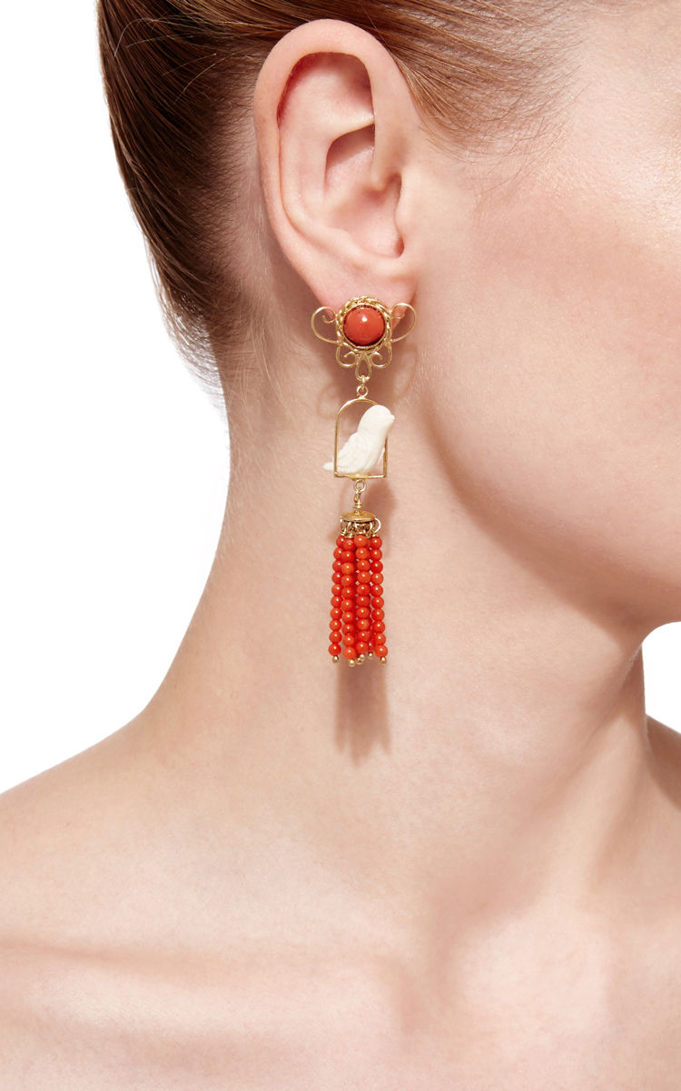 Of Rare Origin Ruby Swingers Earring $1,683