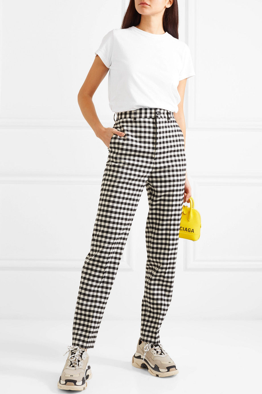 Balenciaga Printed cotton-jersey White T-shirt $346.50