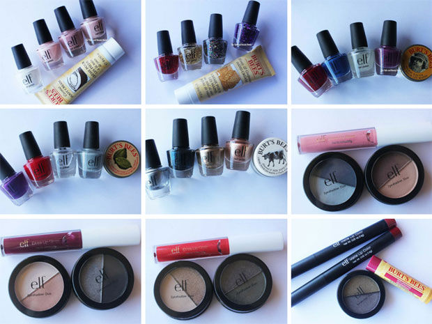 Elf nail polish & eye shadow