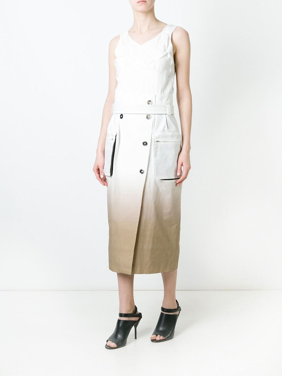 Maison Margiela degradé effect dress now $1,008