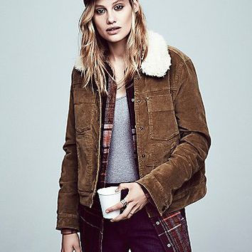 Free People corduroy jacket
