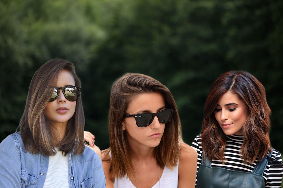 To get a lob hair look try  Bumble and Bumble Brilliantine styling cream $24