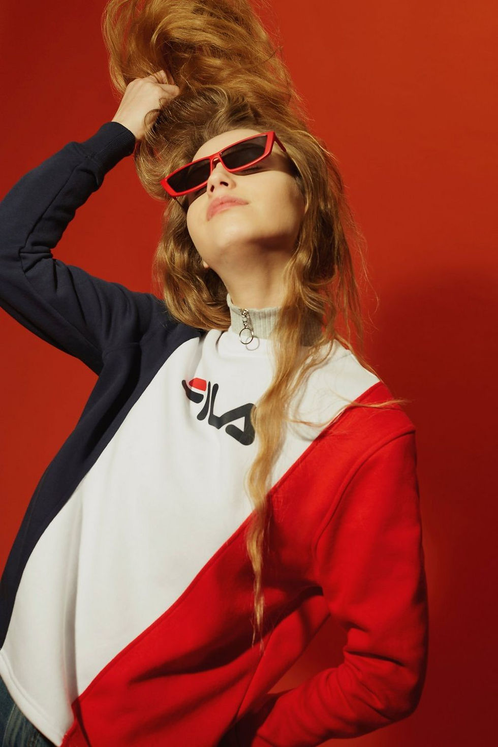 Cut and Sew Sweatshirt by Fila $100