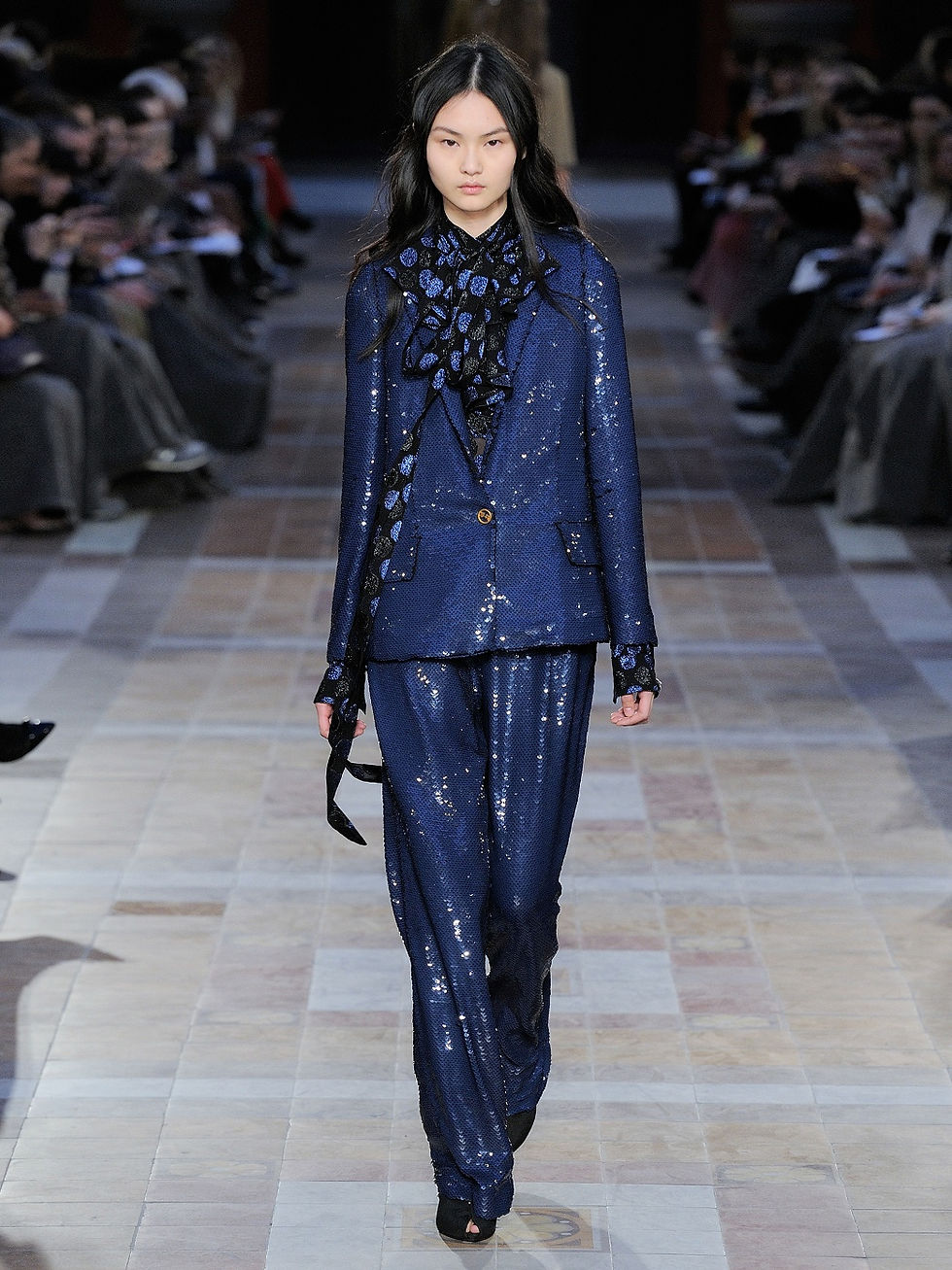 Sonia Rykiel Sequin-embellished single-breasted blazer now $1,170