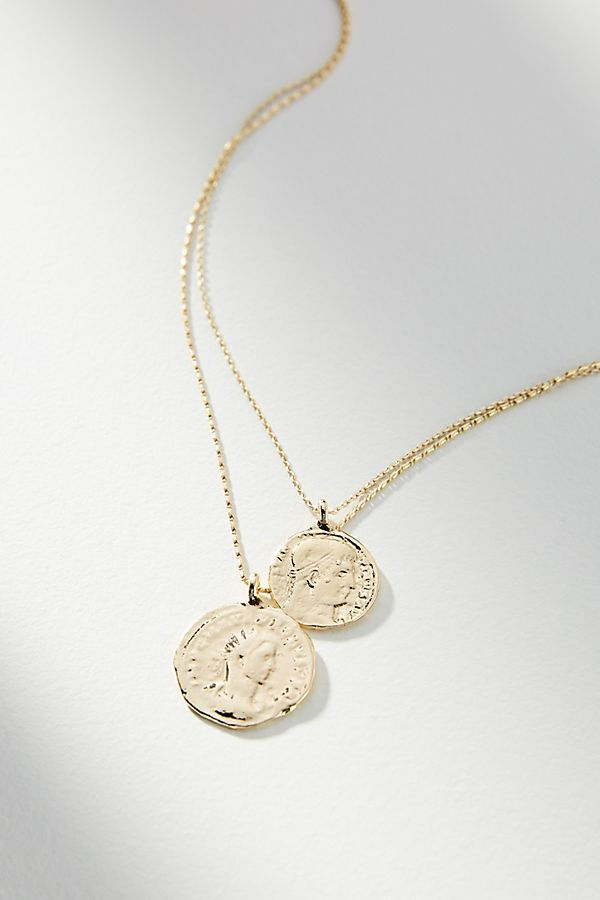 Lucky Penny Layered Necklace $48