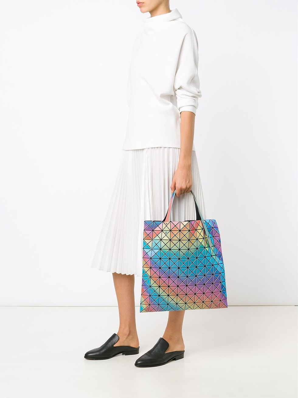Issey Miyake rainbow prism tote $731.79