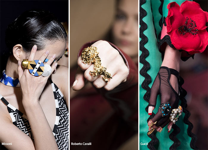 Spring/Summer 2016-multiple rings on one hand (shop rings)
