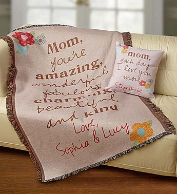 Personalized Sandra Magsamen Blanket and Pillow $34.99-$99.99