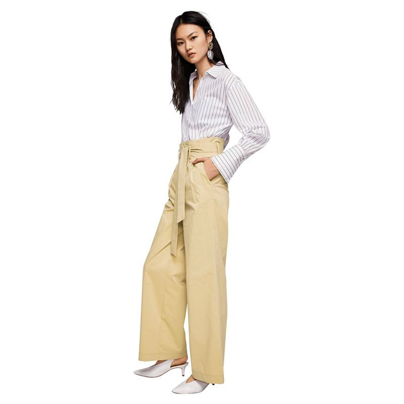 Mango Paper bag waist trousers $59.99