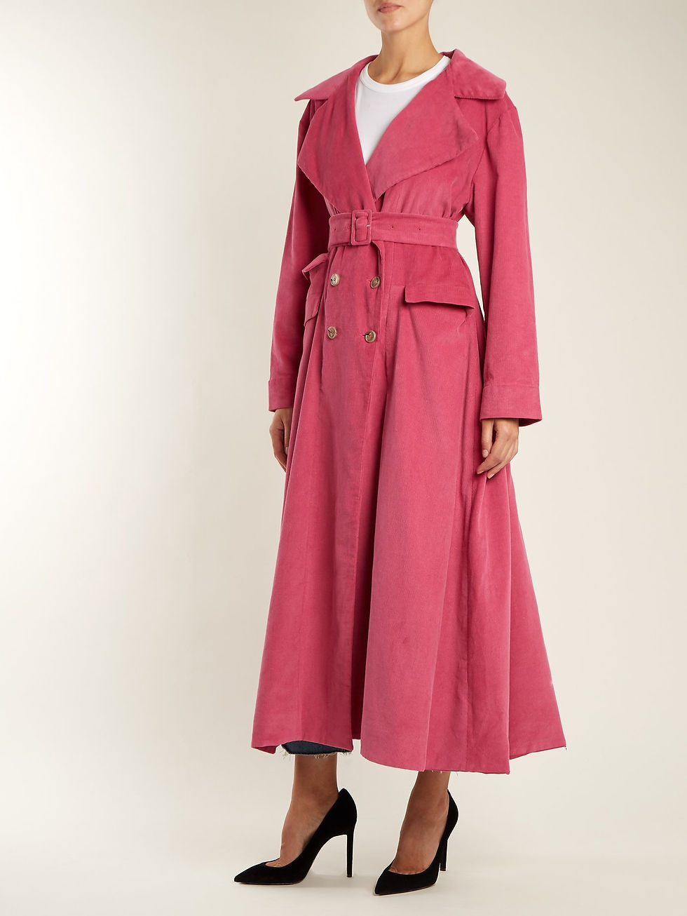 Art School Euphoria corduroy trench coat $418