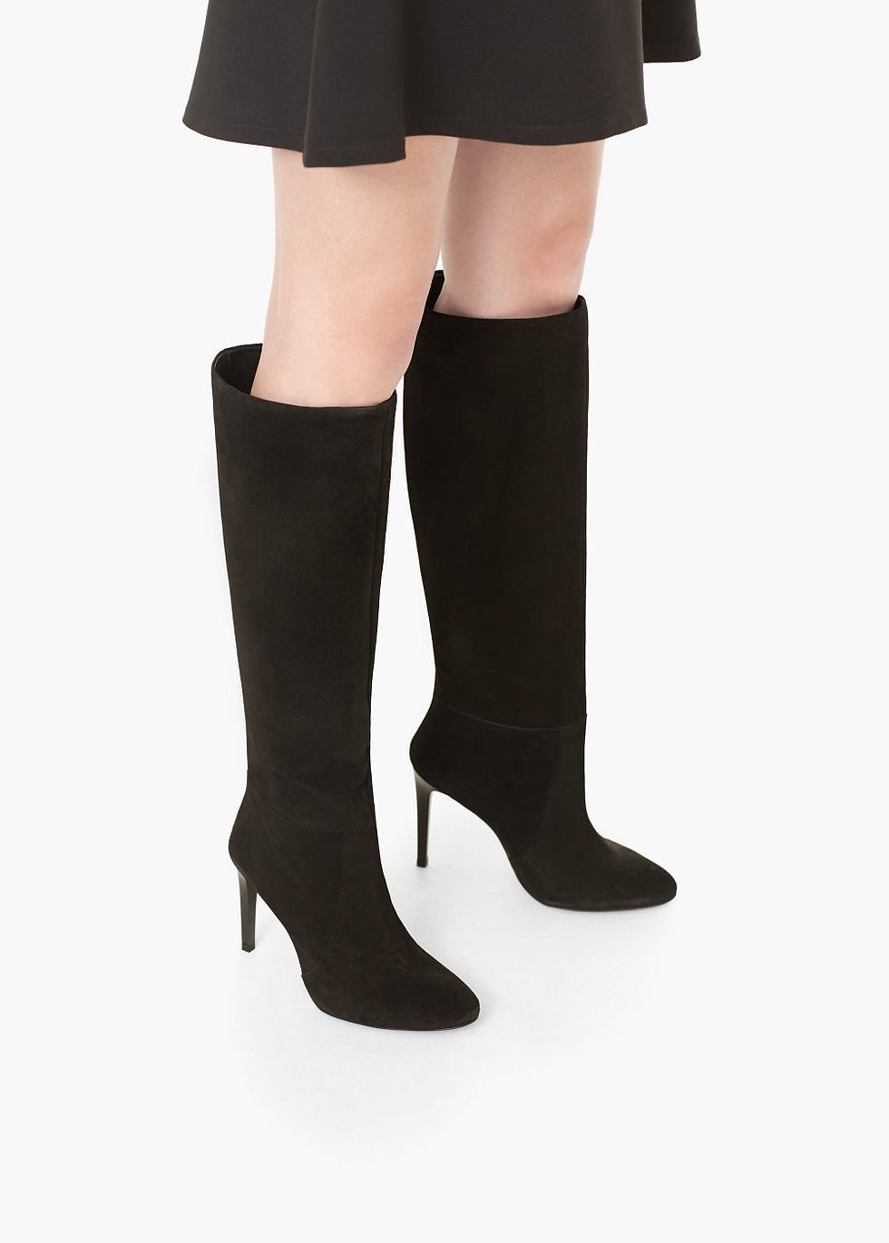Mango high leg suede boots $149.99