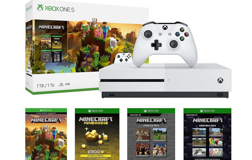 Xbox One S 1TB Console - Minecraft Creators Bundle $199.99