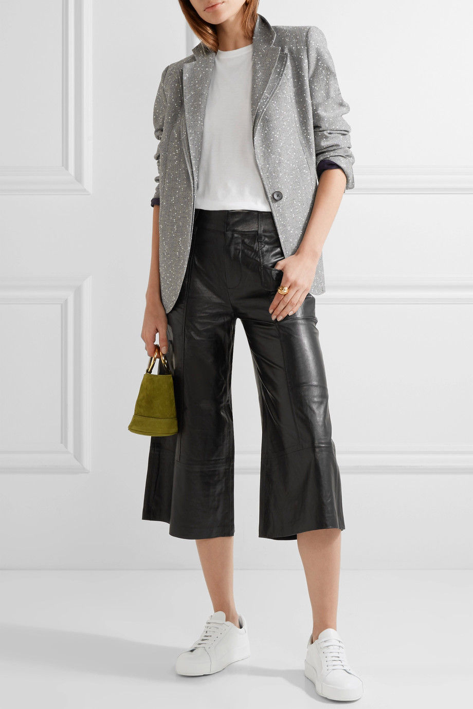 FRAME Leather culottes $900