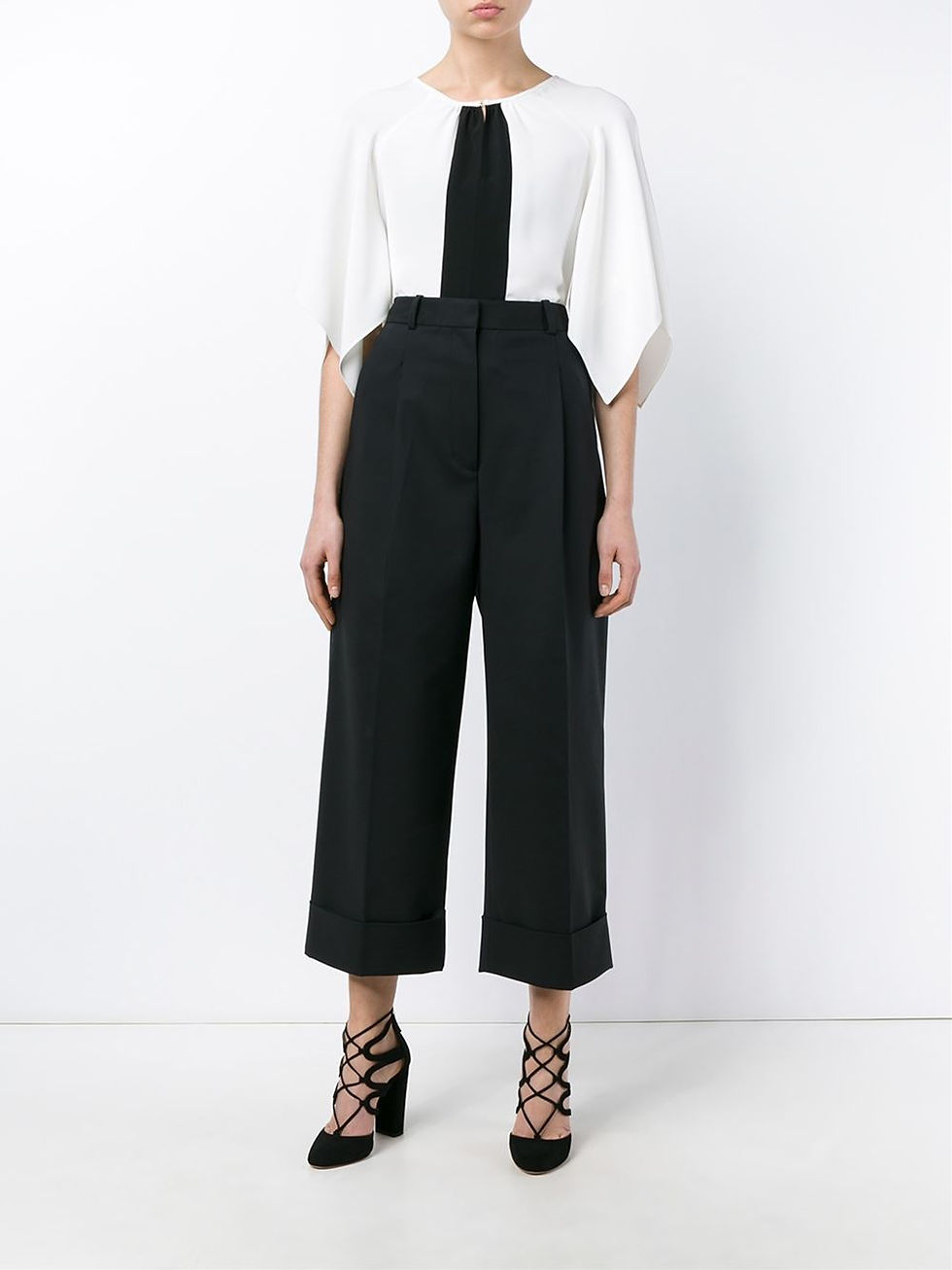 Etro Silk Top with Split Batwing Sleeves $1,060