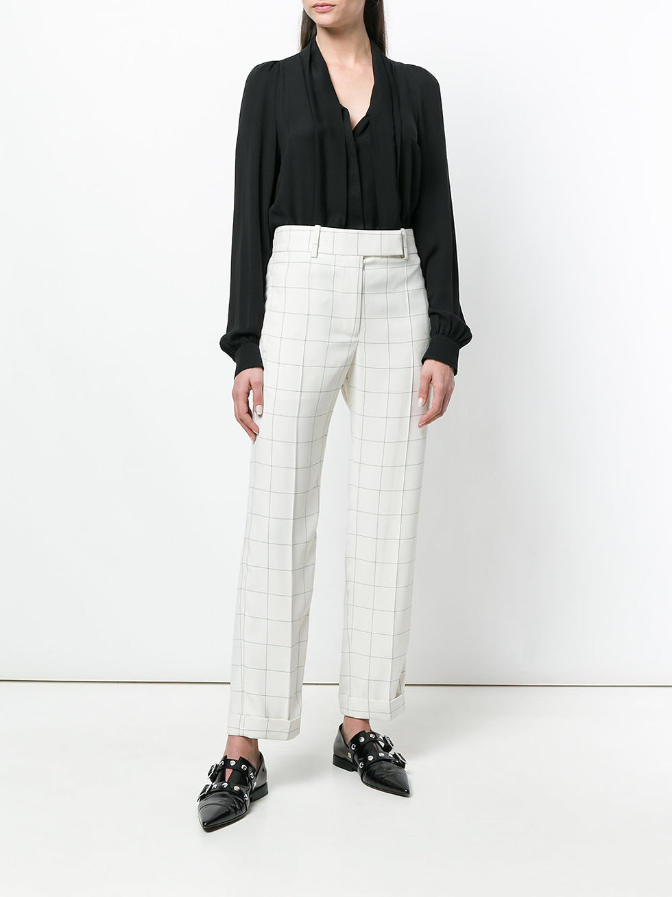 Haider Ackermann checked trousers $891