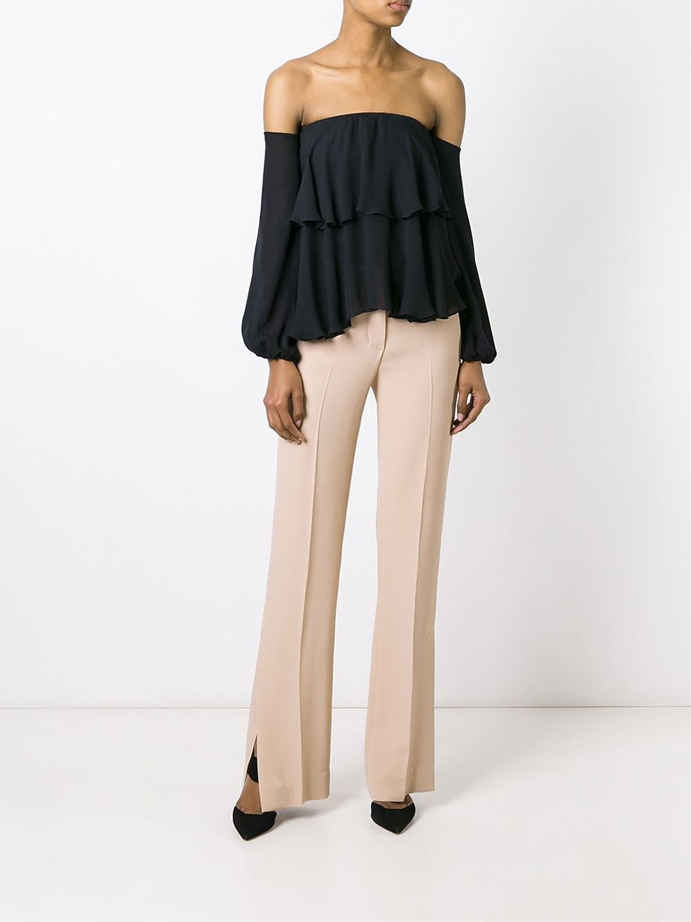 Capucci side slit detail trousers $495.83