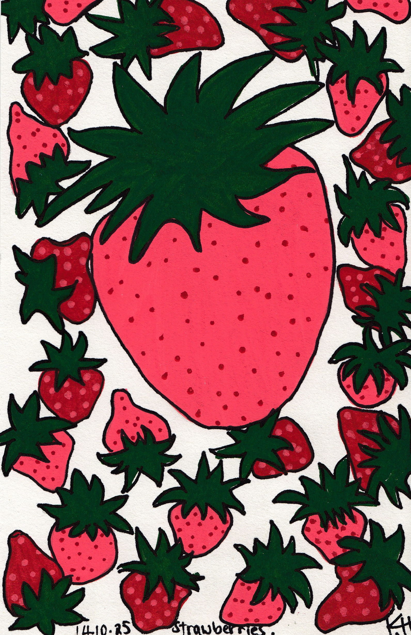 Strawberries From The Garden