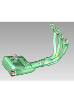 エキゾーストマニホールド　位置情報確認