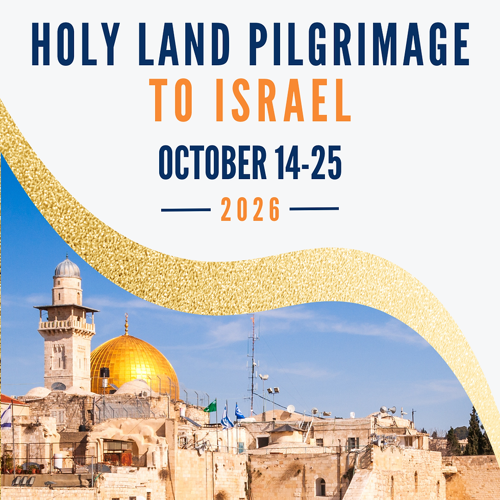 Holy Land Pilgrimage Interest Meetings