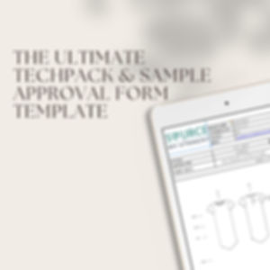 The Ultimate Techpack And Sample Approval Form Template