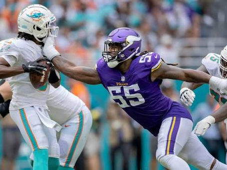 Dolphins @ Vikings: Next Man Up.