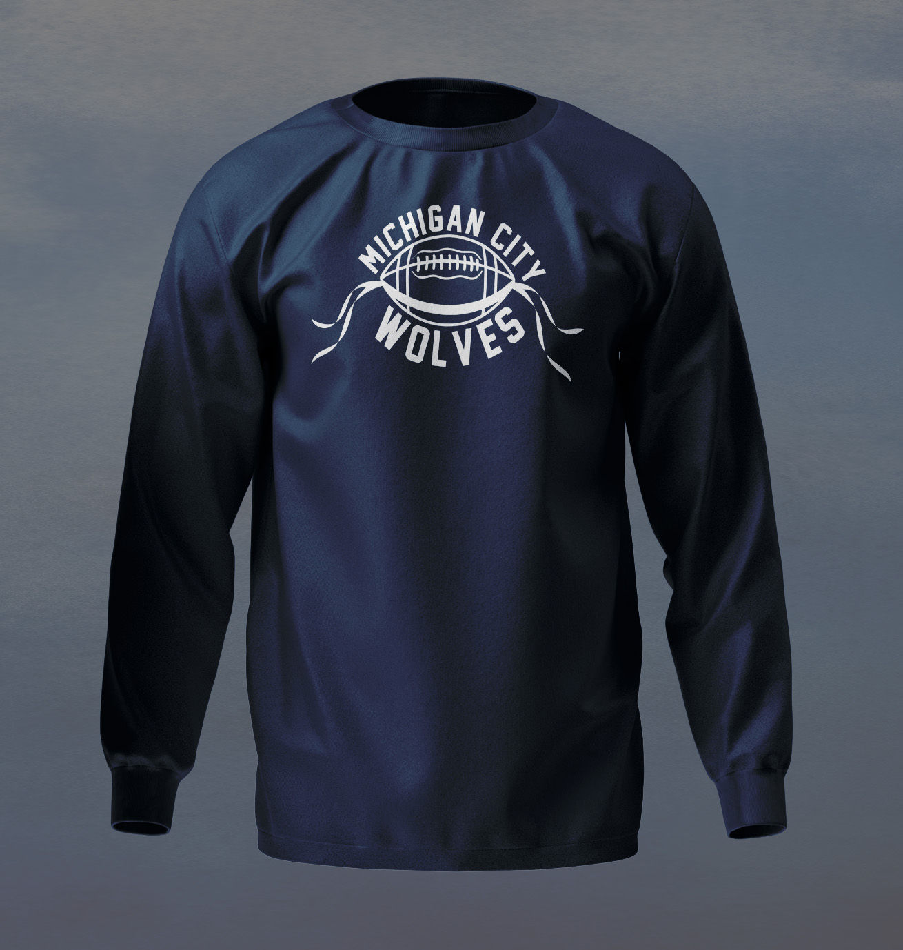 MC Flag Football Long Sleeve Shirt Logo 3