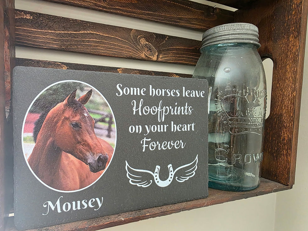 Uv Full Color Printed Slate Memorial Plaque