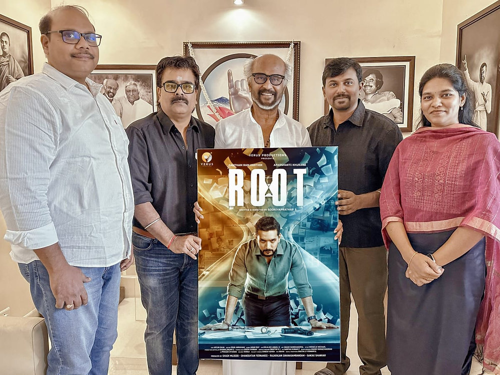 கௌதம் ராம் கார்த்திக் நடிக்கும் ரூட் ‘ROOT – Running Out of Time’ முதல் பார்வையை வெளியிட்ட சூப்பர் ஸ்டார் ரஜின