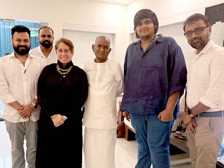 இசைஞானி இளையராஜாவுடன் தனது பத்தாவது படத்திற்காக கைக்கோத்த இயக்குநர் கார்த்திக் சுப்புராஜ்!