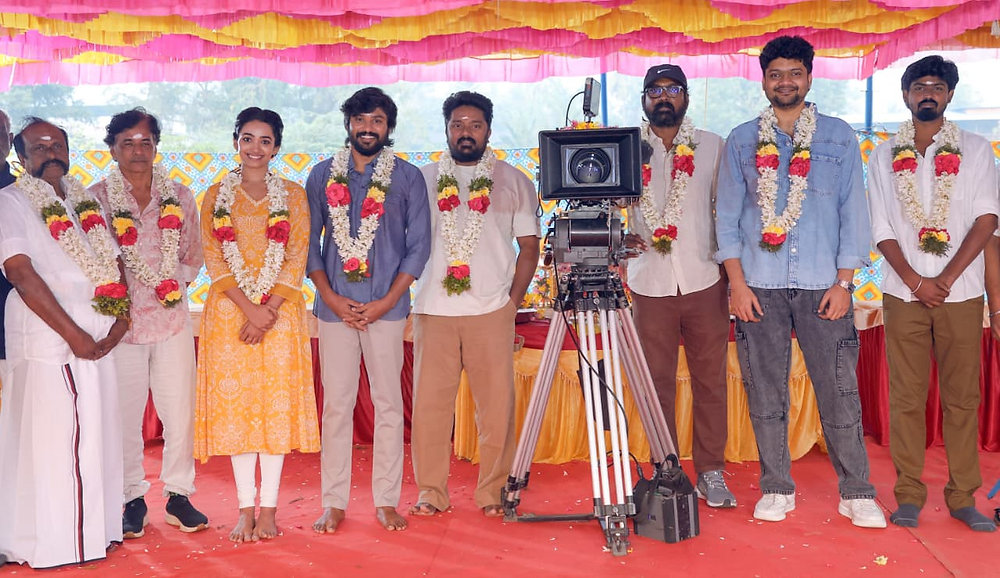 பாரத்- சான்வி மேக்னா நடிக்கும் 'புரொடக்ஷன் நம்பர் 4' திரைப்படத்தின் படப்பிடிப்பு பூஜையுடன் தொடங்கியது!
