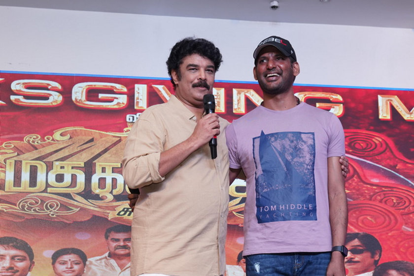 “புரட்சித்தலைவர் எம்ஜிஆர் எங்கிருந்தோ என்னை வாழ்த்துகிறார்” - விஷால் பரவசம் !