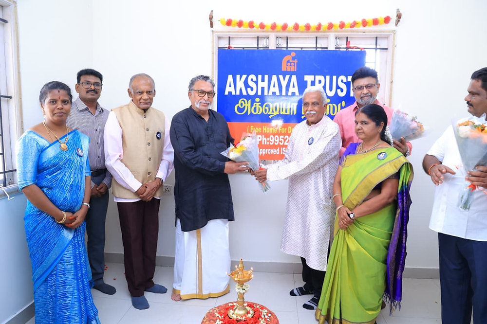 நடிகர், எழுத்தாளர் மற்றும் நடிகர் சங்க செயற்குழு உறுப்பினருமான தாசரதி நடத்தும் முதியோர் இல்லத்தின் 25வது ஆண்ட