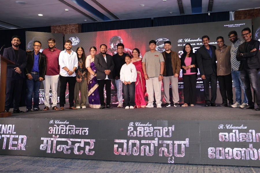 ஒரிஜினல் மான்ஸ்டர்: மும்பையில் நட்சத்திரங்கள் பங்கேற்ற பிரம்மாண்ட நிகழ்வில் தலைப்பு மற்றும் மோஷன் போஸ்டர் வெளியீடு