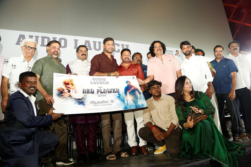 “ரெட் ஃப்ளவர்” (Red flower) படத்தின் இசை மற்றும் முன்னோட்ட வெளியீட்டு விழா !