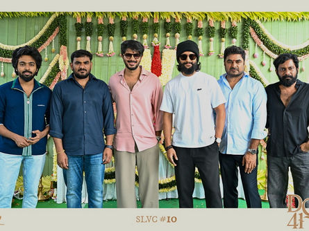 துல்கர் சல்மான் நடிக்கும் DQ 41 - SLV 10 படம் - பூஜையுடன் படப்பிடிப்பு தொடக்கம்