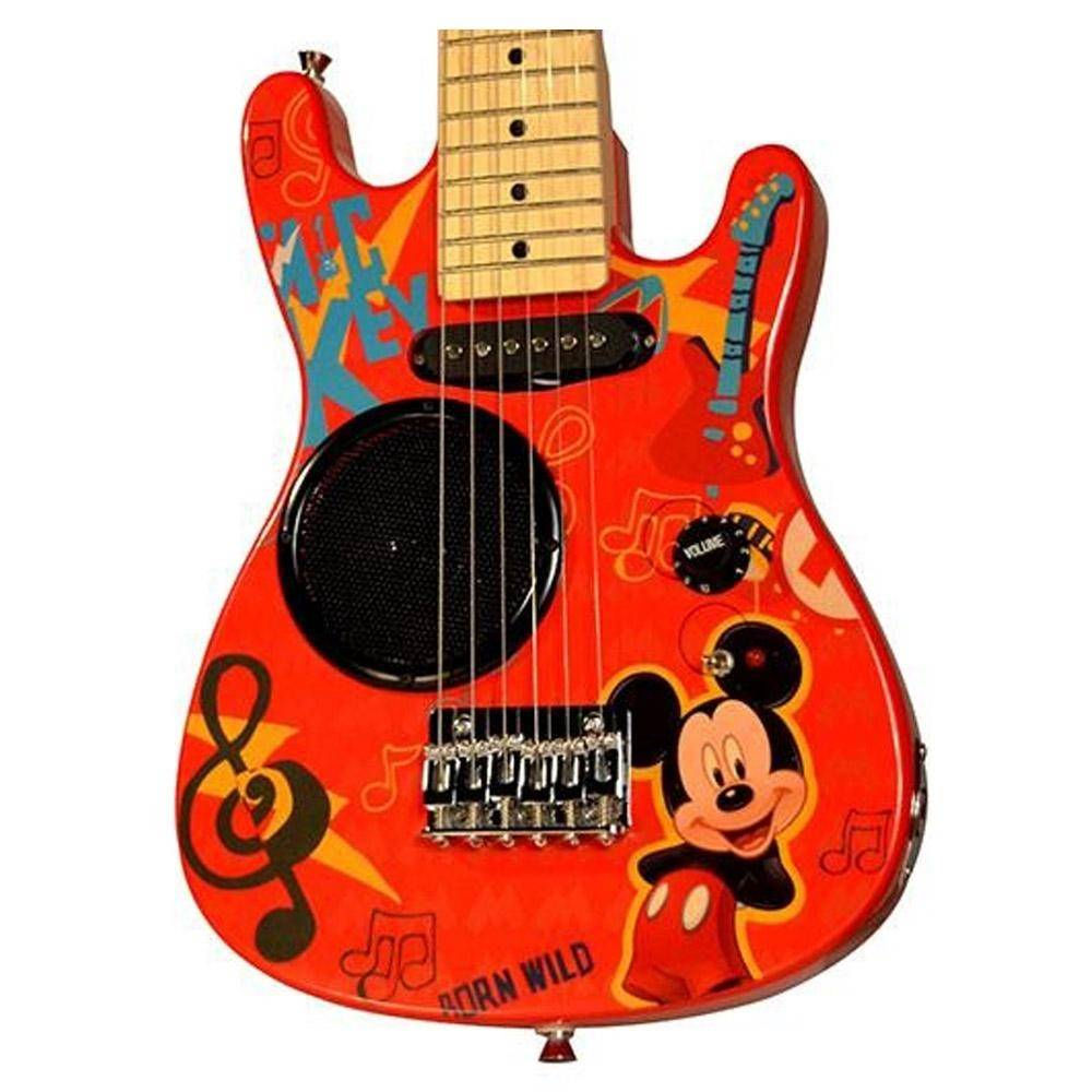 MINIELDMPAK mini guitarra eléctrica infantil smithfire "mickey mouse"