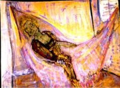 óleo s/cartão reciclado