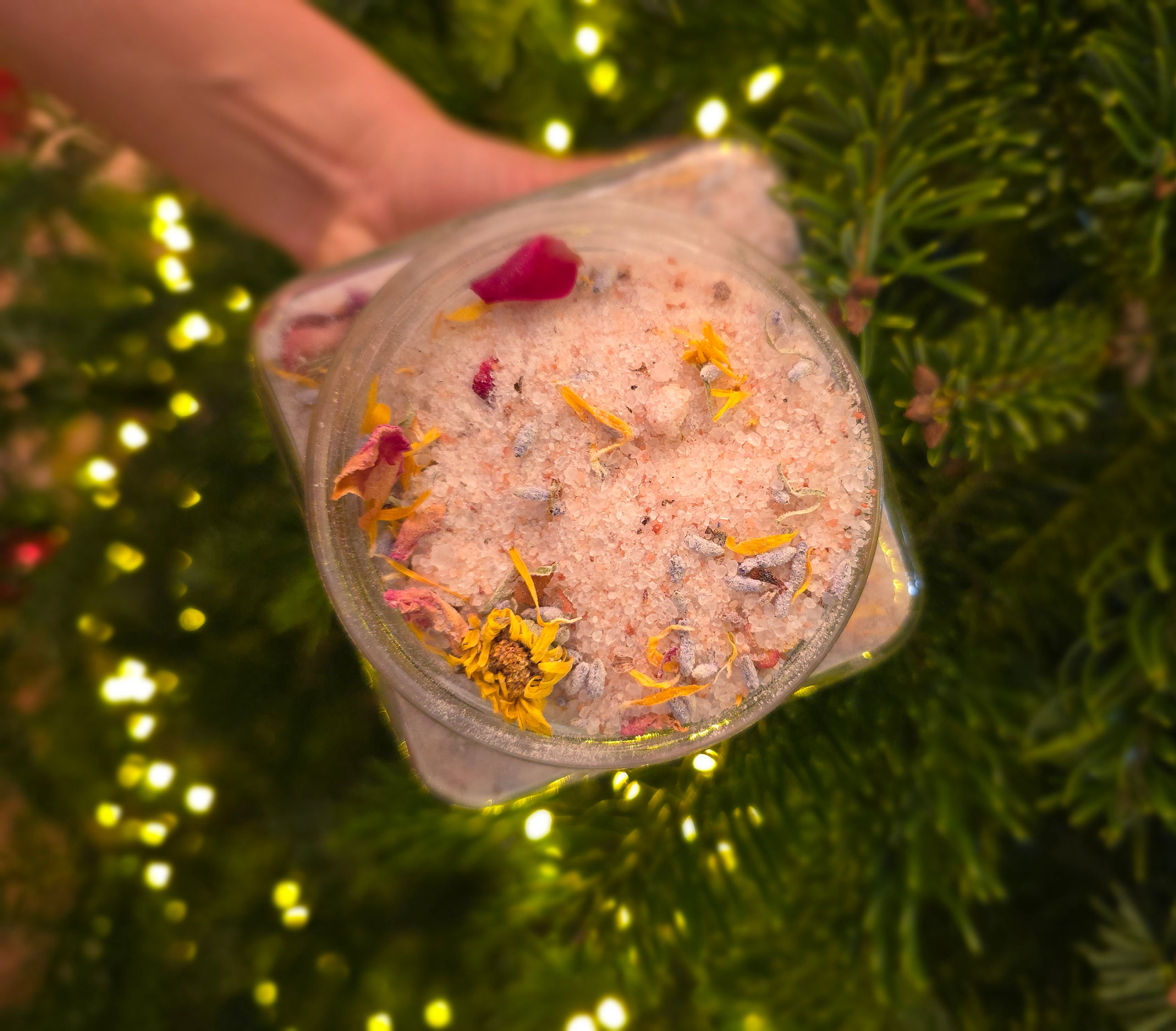 Sare de baie florala