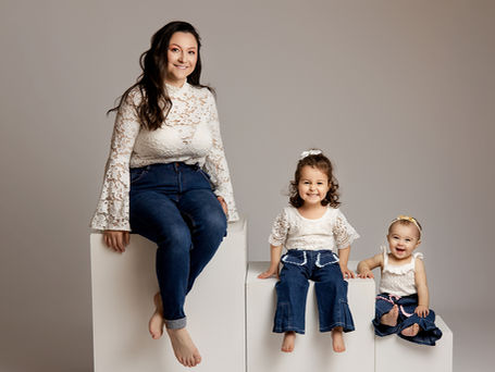 fotografia de família, mães e filhas