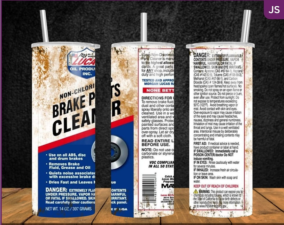 Thumbnail: Mechanic product 20oz Tumbler w/straw and lid choose from several options
